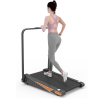 Under Desk Walking Pad, Treadmill 8% Incline 2.5HP 280LBS with Remote Control
