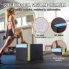 VEVOR 3 in 1 Plyometric Jump Box, 16/14/12 Inch Cotton Plyo Box, Platform & Jumping Agility Box