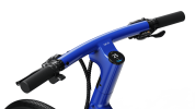 Minimalist Fitness Step-through e-Bike w/ up to 62 miles Max Operating Range and 20 MPH Max Speed - Bolt Blue