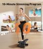 Steppers for Exercise, Stair Stepper with Resistance Bands, Mini Stepper with 330LBS Loading Capacity, Hydraulic Fitness Stepper with LCD Monitor