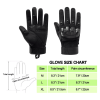 Unisex Airsoft Sports Gloves with Touchscreen Fingertip Capability