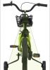 FKZNPJ 18 inch sporty kids bike with training wheels and stand Adjustable saddle Suitable for boys and girls aged 5-10 years tall Height 39-49 inches